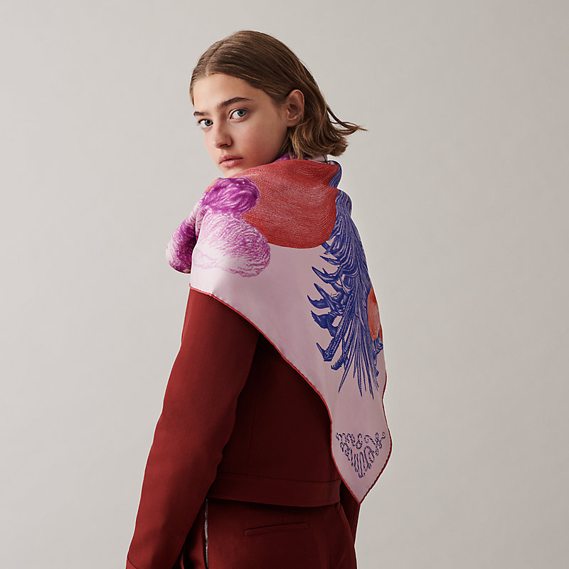 Plumets et Panaches scarf 90 | Hermès Canada